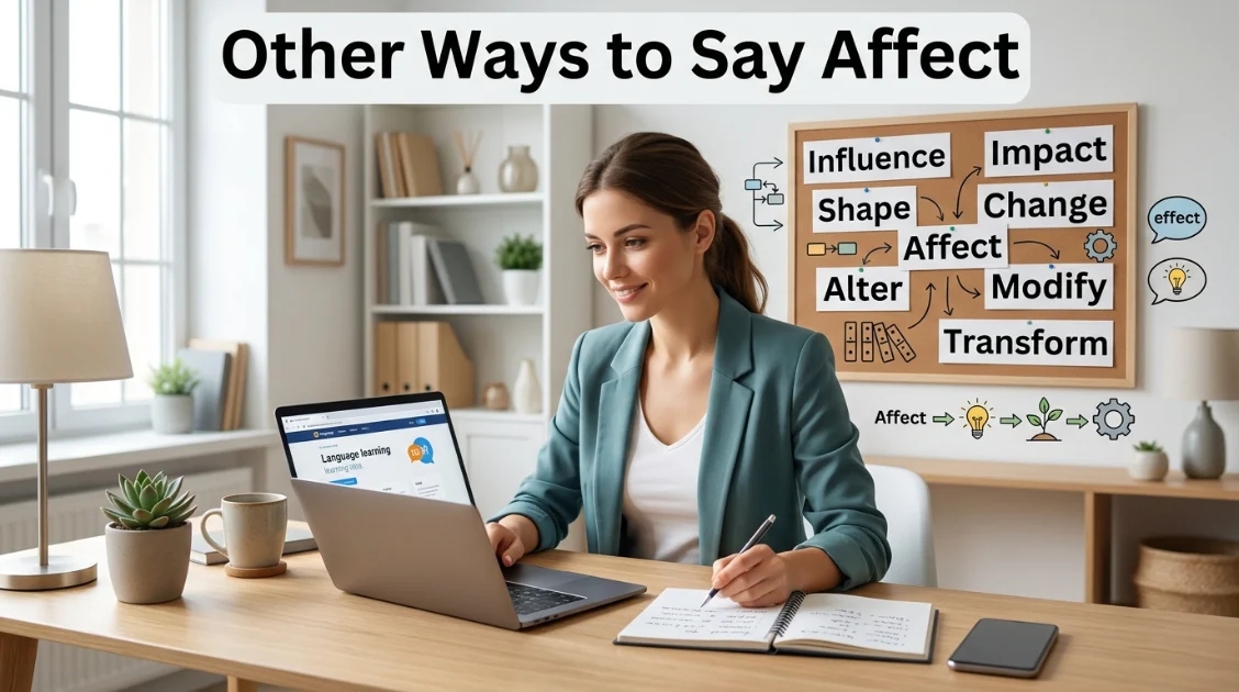 Other Ways to Say Affect