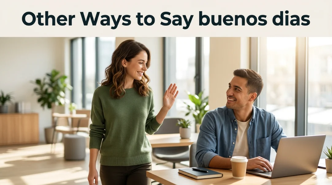 other ways to say buenos dias