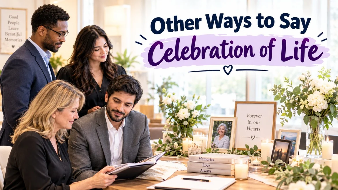 other ways to say celebration of life