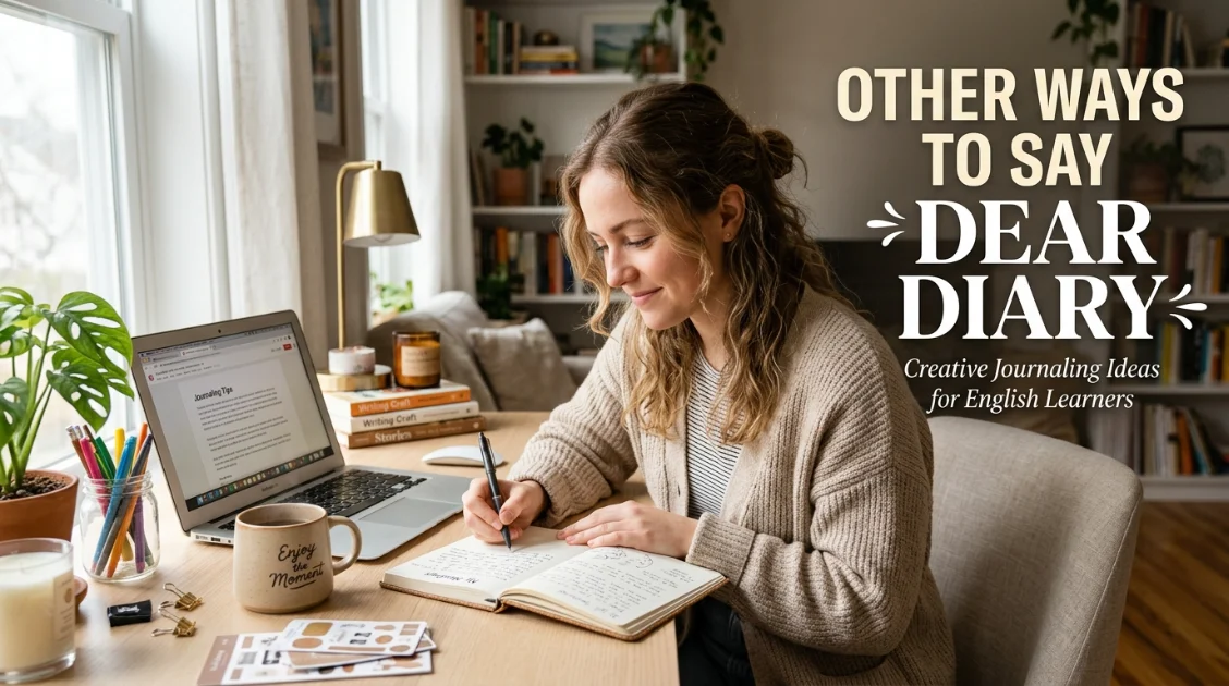 other ways to say dear diary
