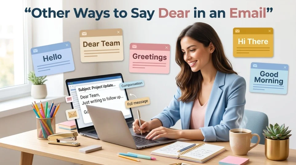 other ways to say dear in an email
