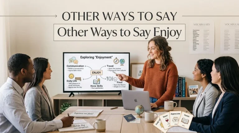 other ways to say enjoy