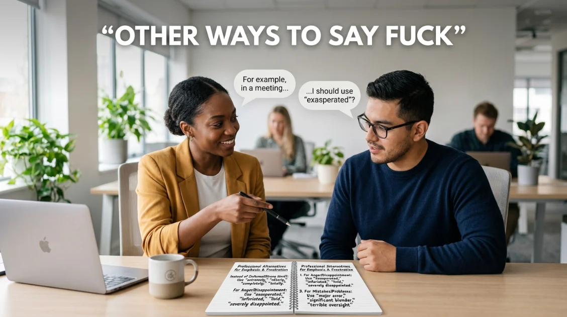 other ways to say fuck