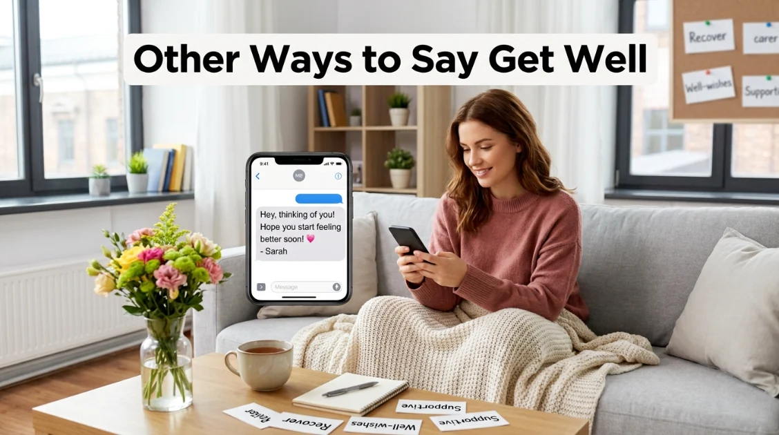 other ways to say get well