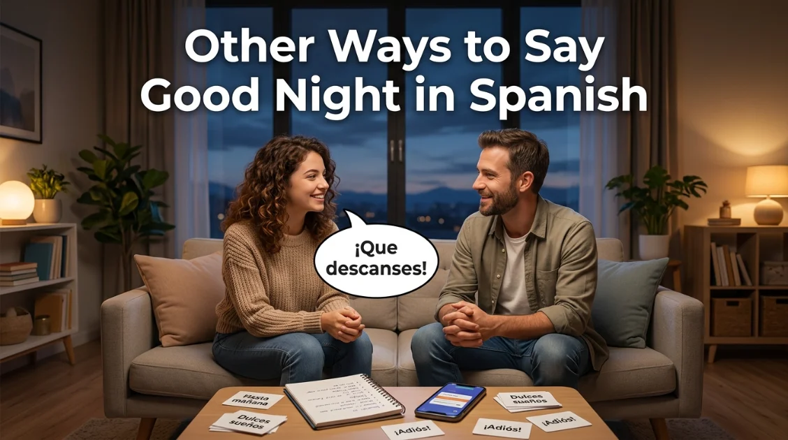 other ways to say good night in spanish