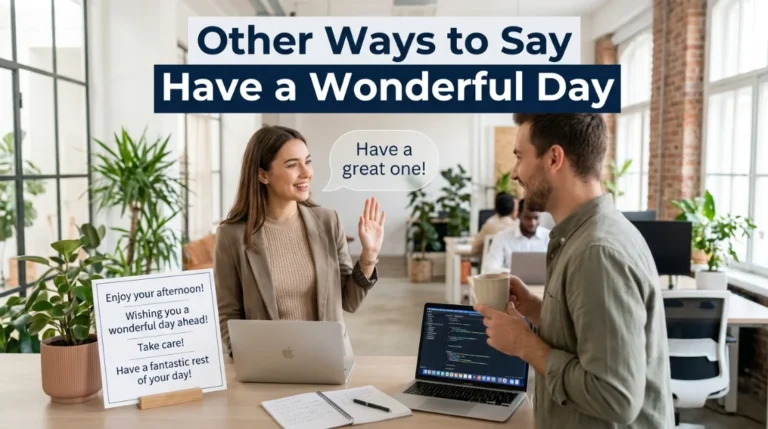 other ways to say have a wonderful day