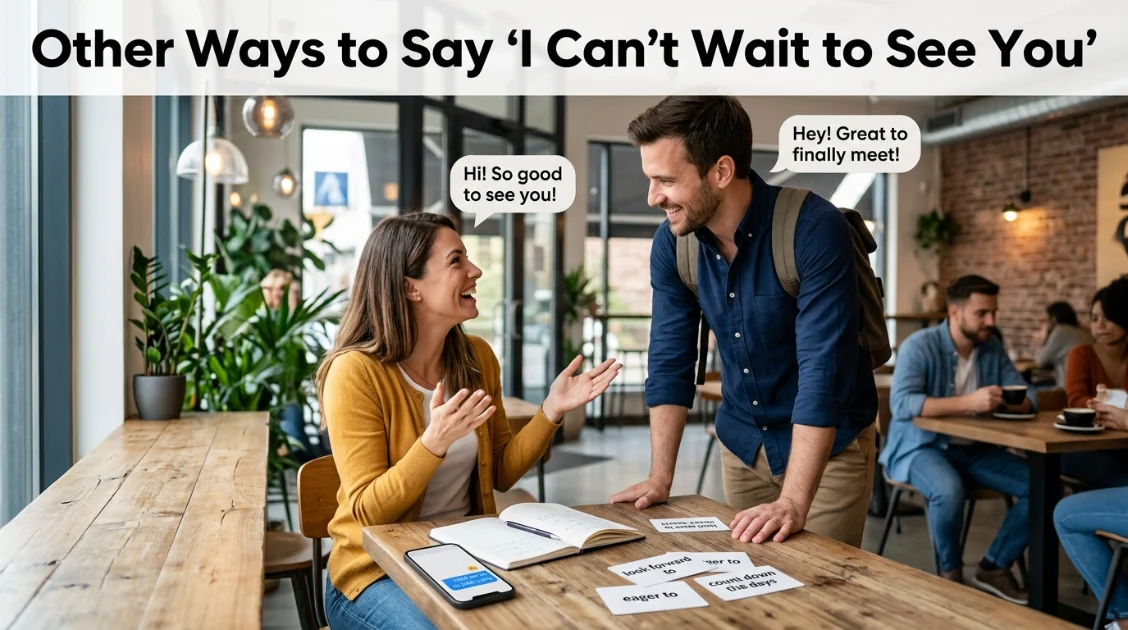 other ways to say i can't wait to see you