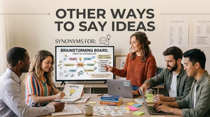 other ways to say ideas