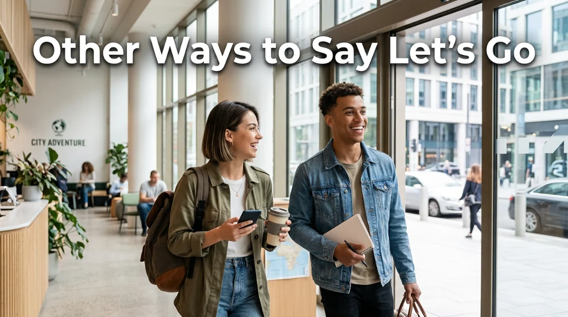 other ways to say lets go