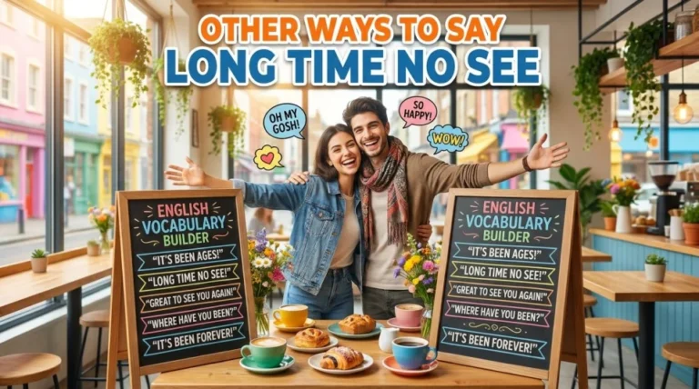 other ways to say long time no see