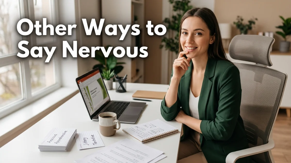 Other Ways to Say Nervous