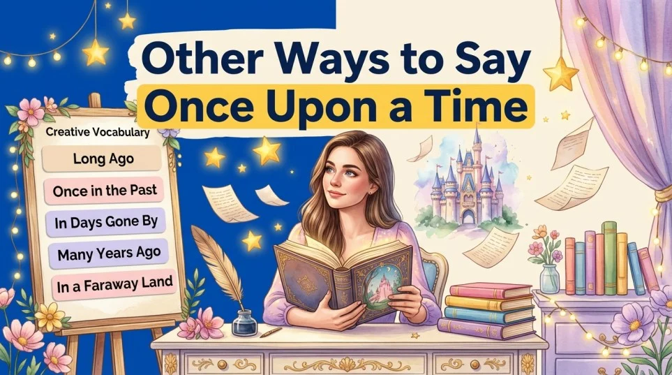 other ways to say once upon a time