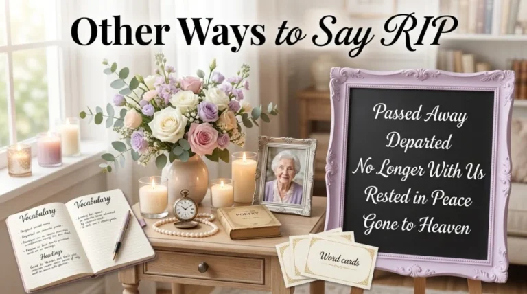 rip other ways to say