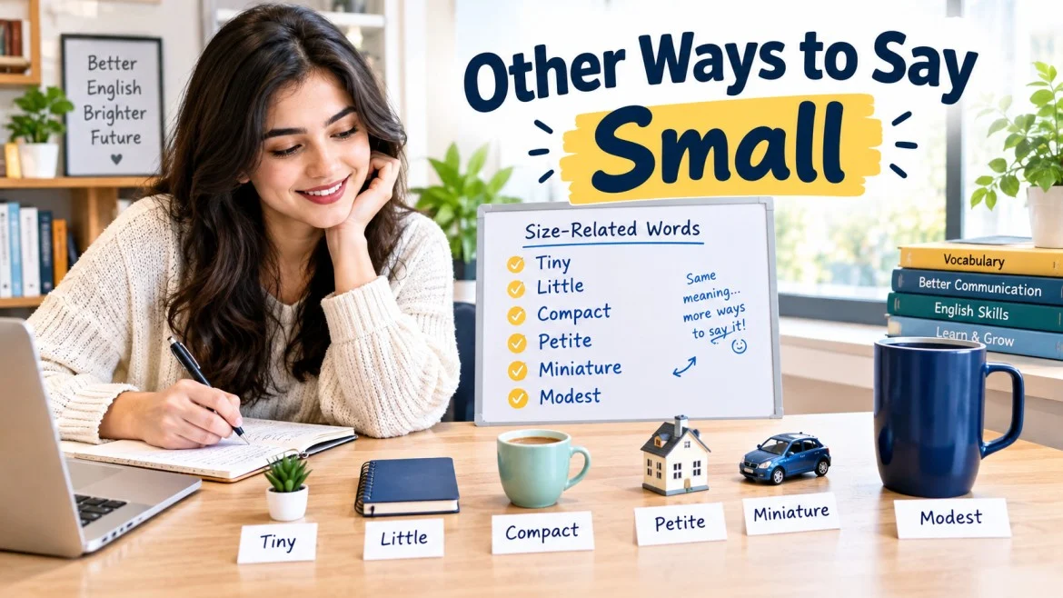 other ways to say small