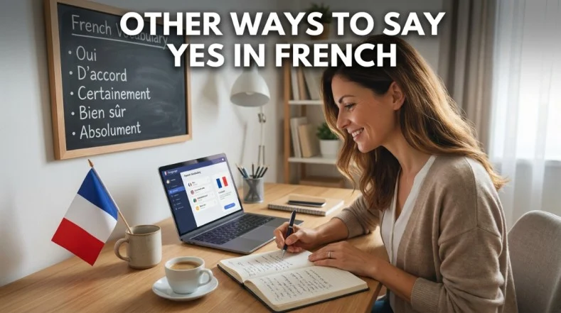 other ways to say yes in french