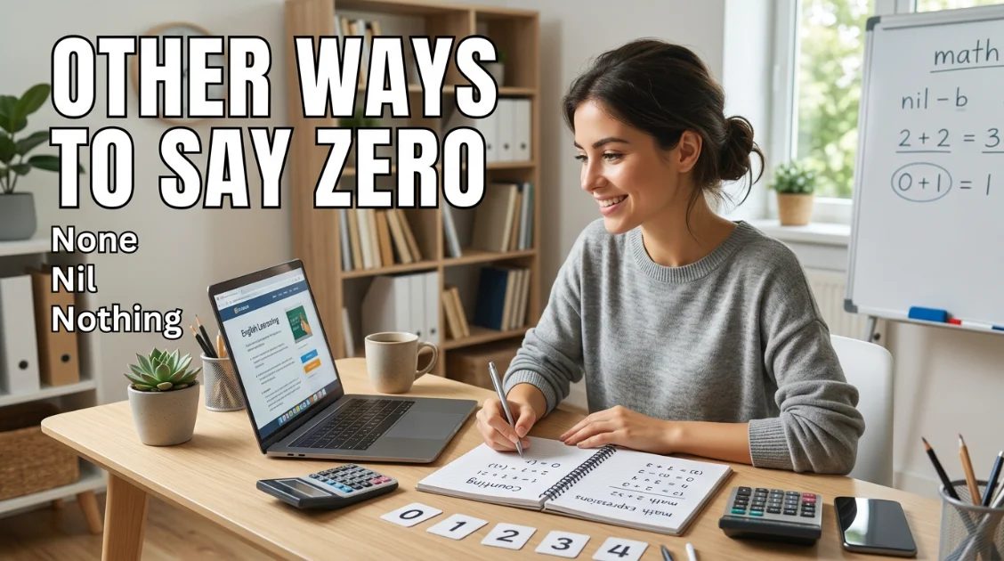 other ways to say zero