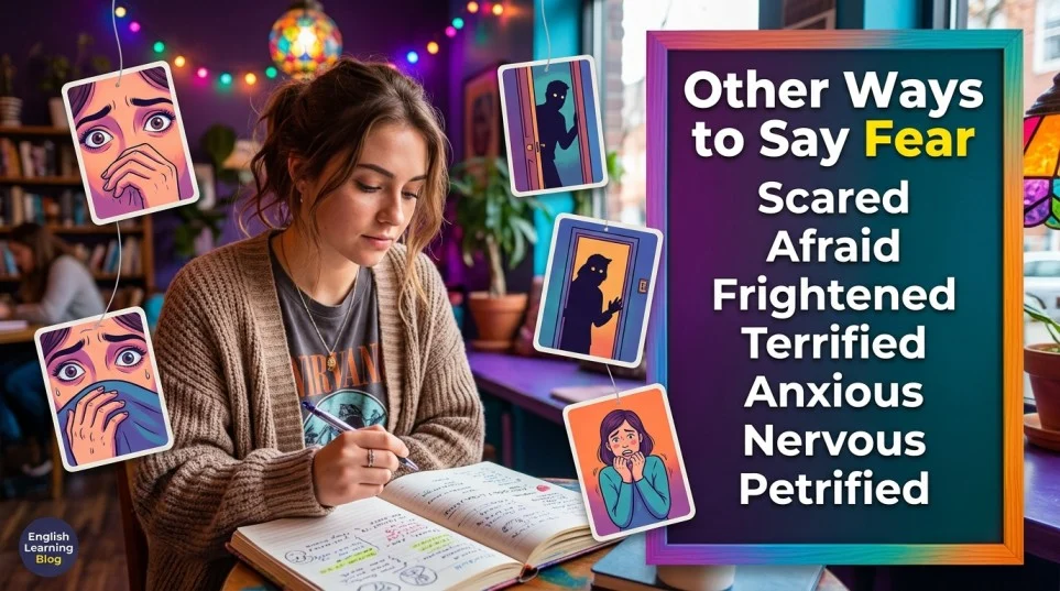 other ways to say fear