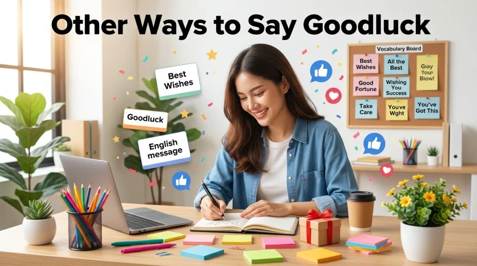 other ways to say goodluck