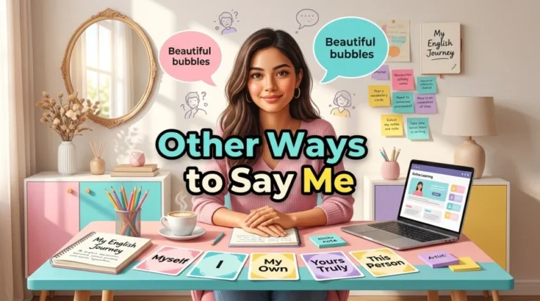 other ways to say me